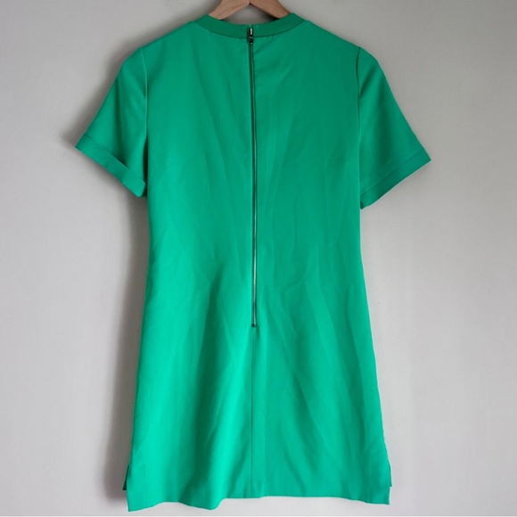 Alice + Olivia Short Sleeve Catalina Dress In Garden Green Size XS - Picture 5 of 10